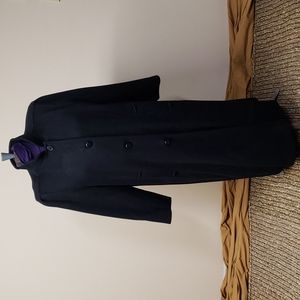 Vintage Jacqueline Ferrar Long Wool Blend Coat size 14